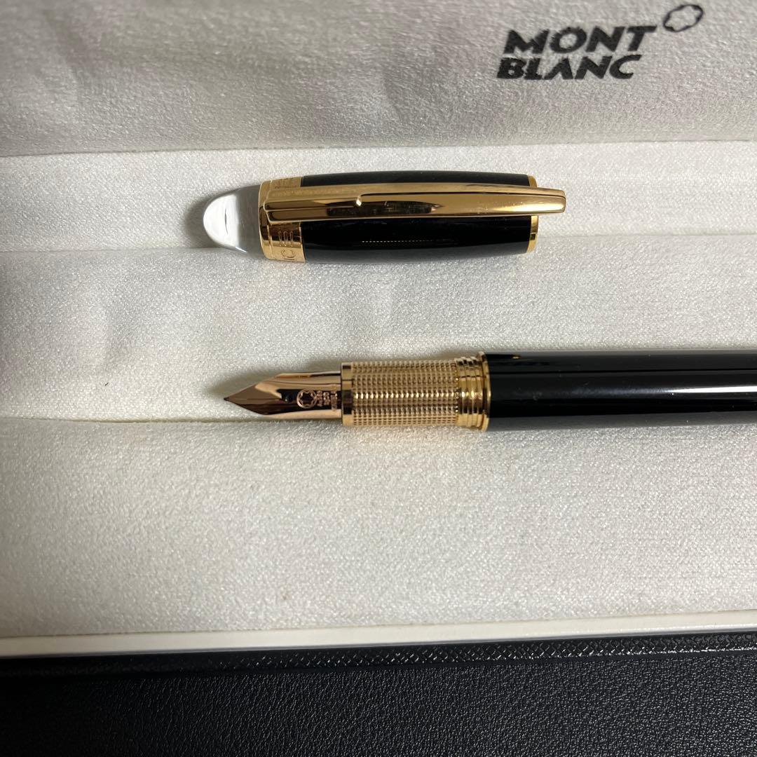 モンブラン 万年筆 スターウォーカー レッドゴールド 極細字 調整済 インク付