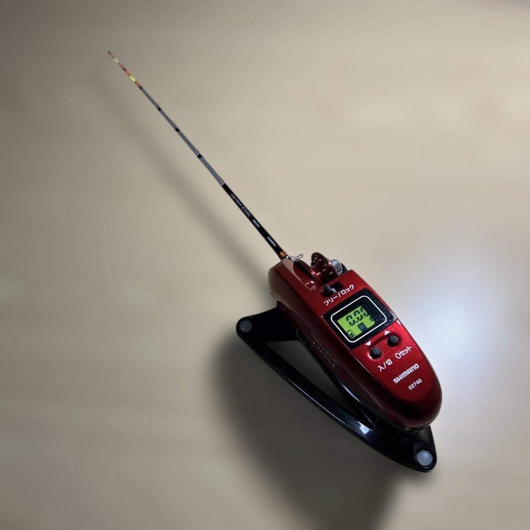 シマノワカサギマチックDDMレット+ NANUKたたき台+エクスペック M02K