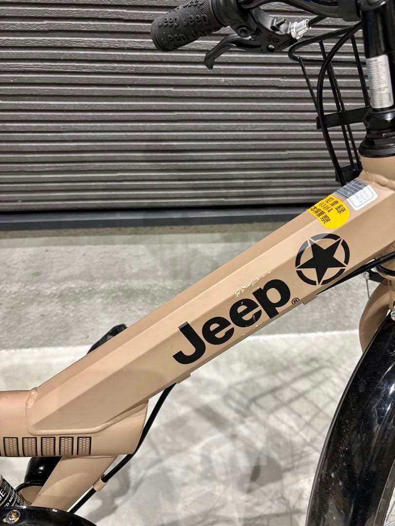 Jeep 子供用自転車 ベージュ 18インチ