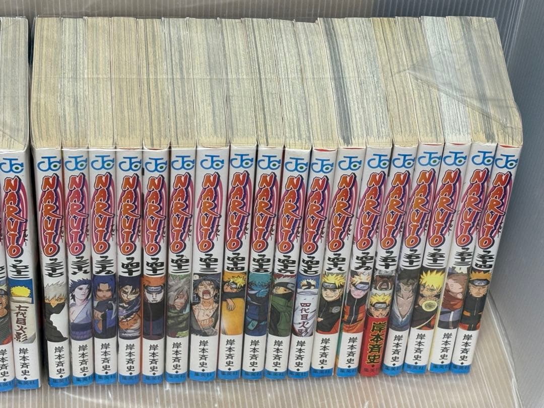 【URT12m】《比較的良品》 NARUTO-ナルト- 全72巻全巻セット