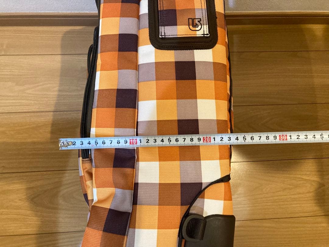BURTON ローラーパックSS チェック柄 3wayキャリーバッグ　中古品