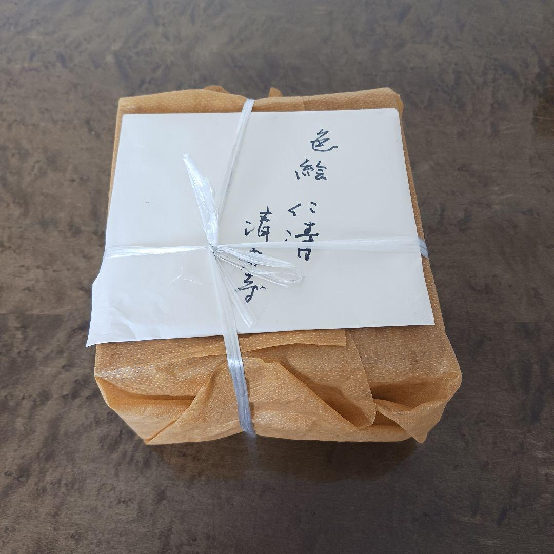 ✨京焼【色絵仁清錦手画　茶碗】清閑寺窯　祥平 共箱付