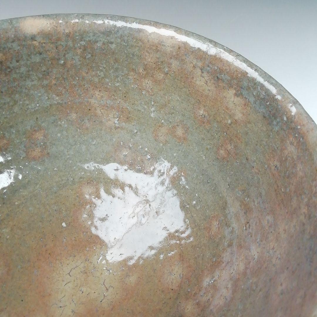 Ｔ５０２　茶碗　『萩茶碗』『天龍窯　服部陶炎 造』　共箱　抹茶碗　茶道具