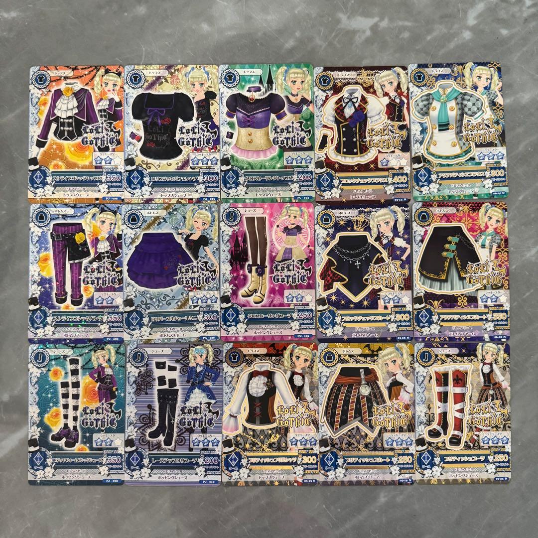 アイカツカード 藤堂ユリカ ロリゴシック 50枚セット まとめ売り