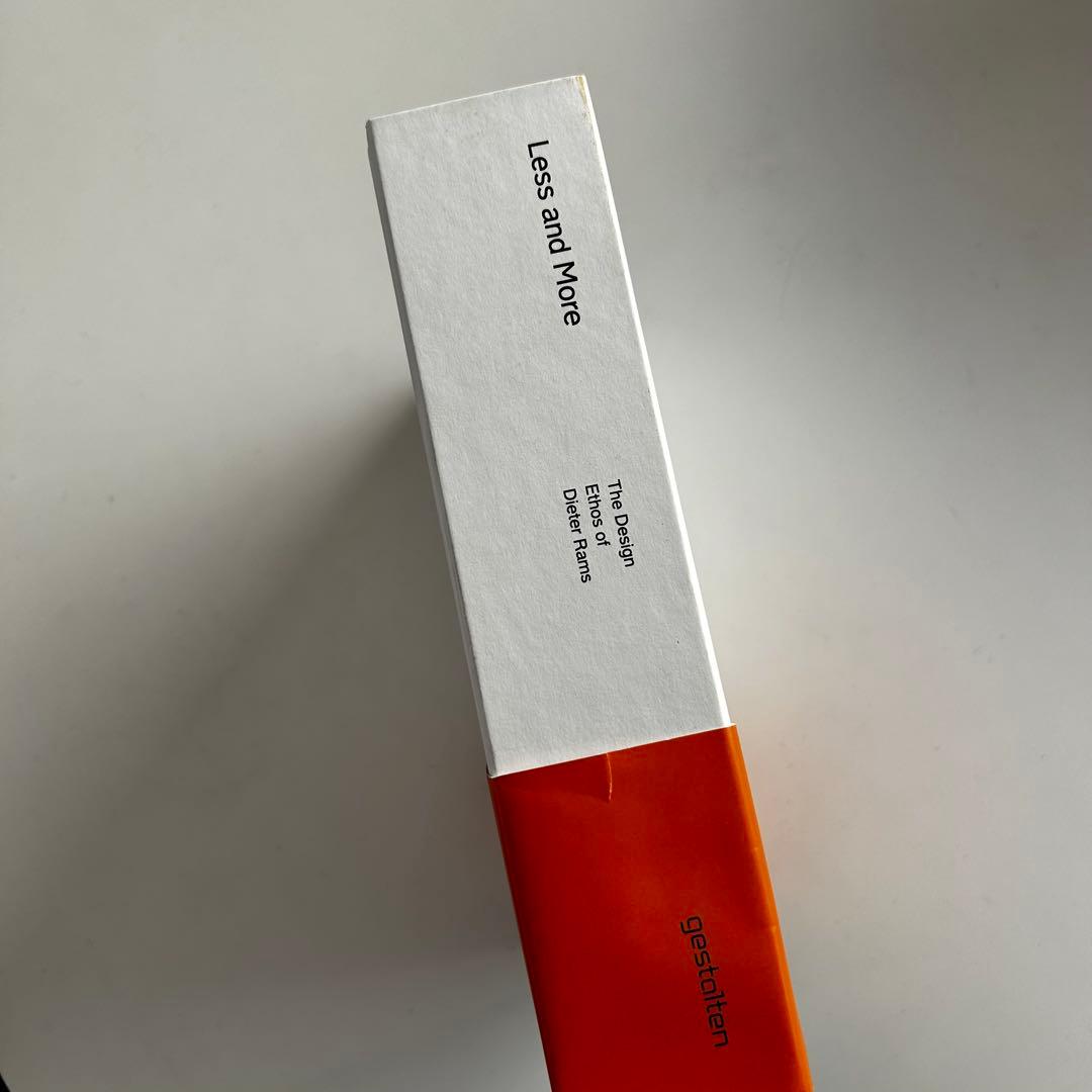 美品 帯付 Less and more Dieter Rams ディーターラムス