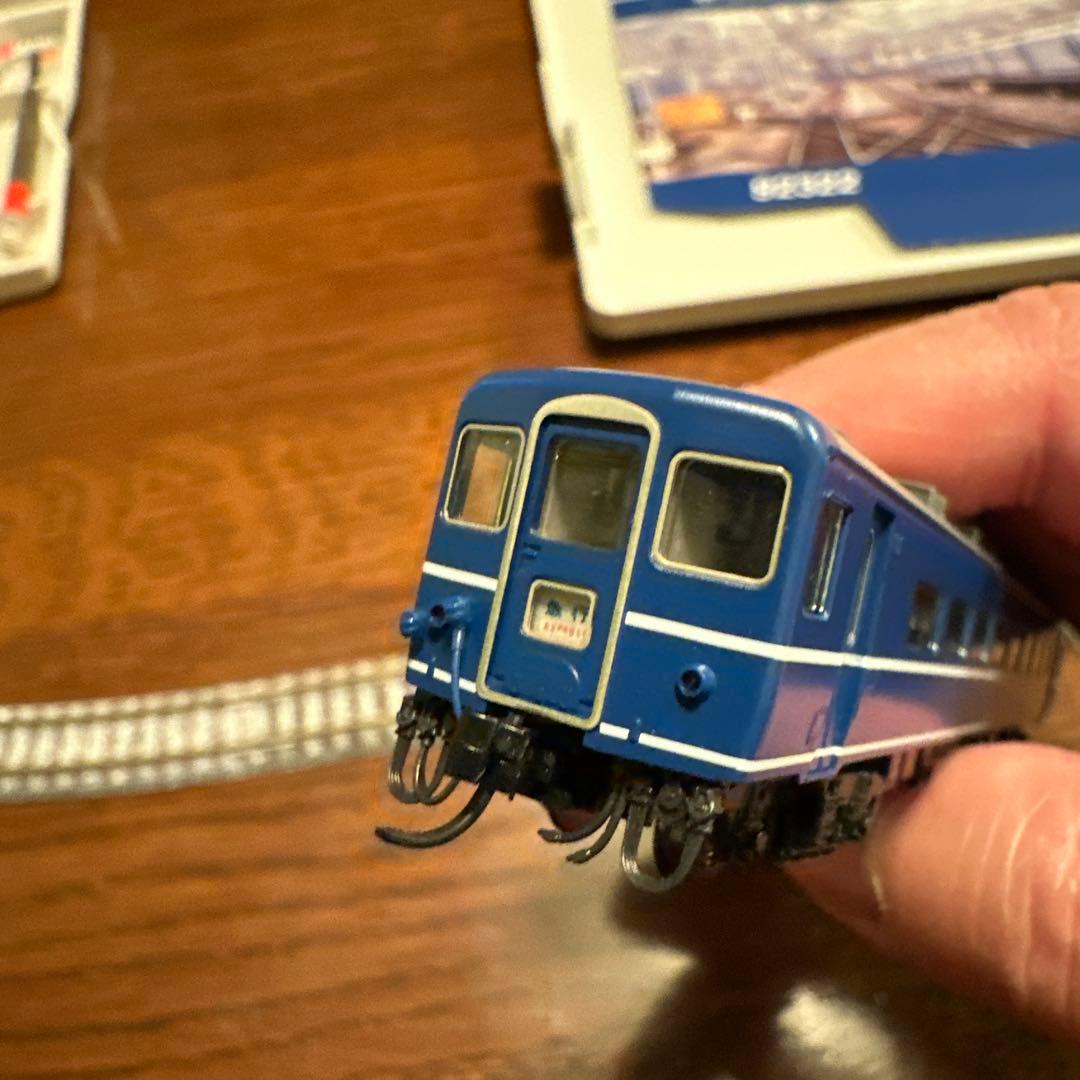 加工品　14系座席車　急行雲仙西海 Tomix14系&KATOマニ37