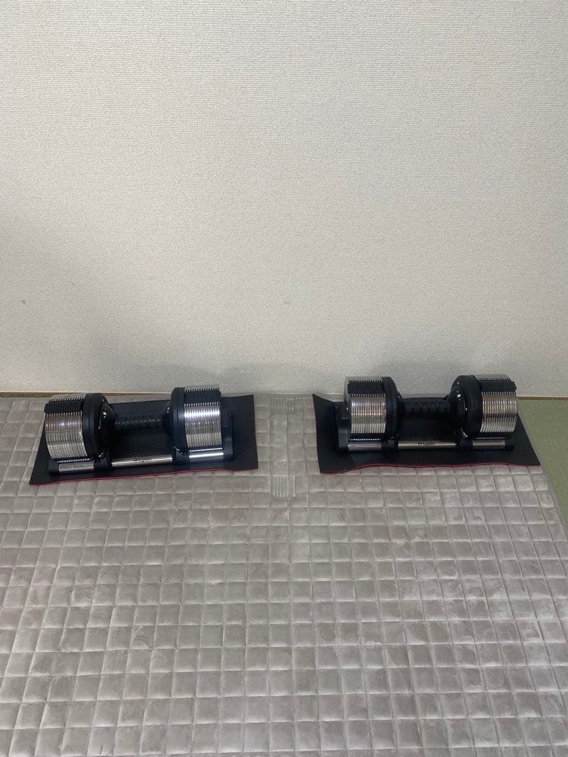 ライシン 可変式メタルダンベル 1kg刻み 3-32kg 2個セット