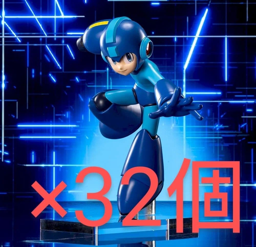 【新品未開封】フィギュア　ロックマン　Luminasta　32体まとめ売り