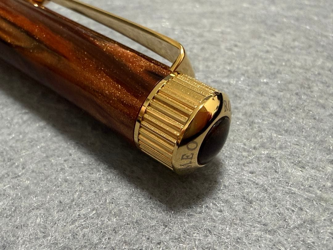 伊東屋 Romeo No.3 ロメオ No.3 オーリックアンバー 細軸