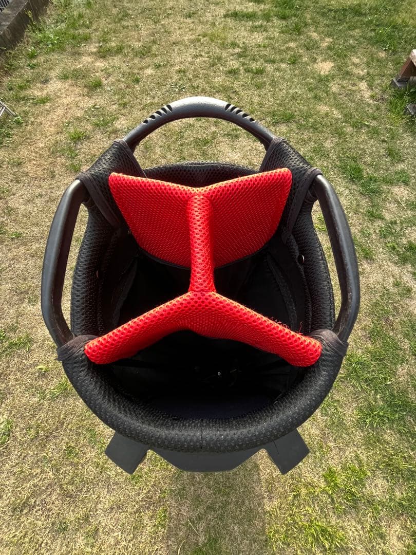 TaylorMade キャディバッグ ネイビー/レッド