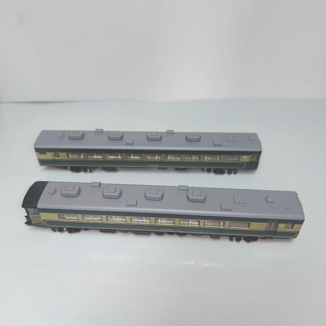 現状品 TOMIX 14系700番台 サロンカーなにわ 旧塗装7両セット