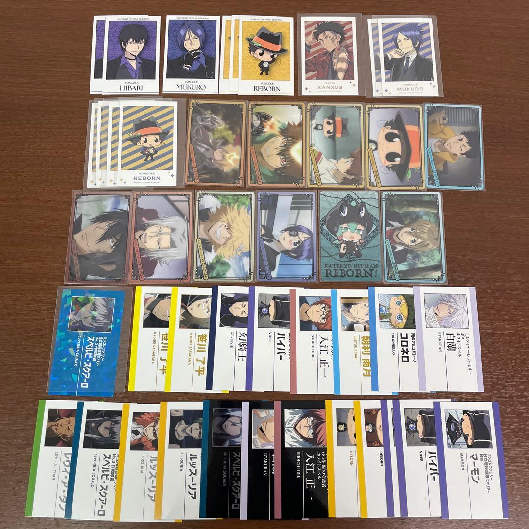 ❶家庭教師ヒットマンREBORN! 色紙 ふぁぼカ 特典カード まとめ売り