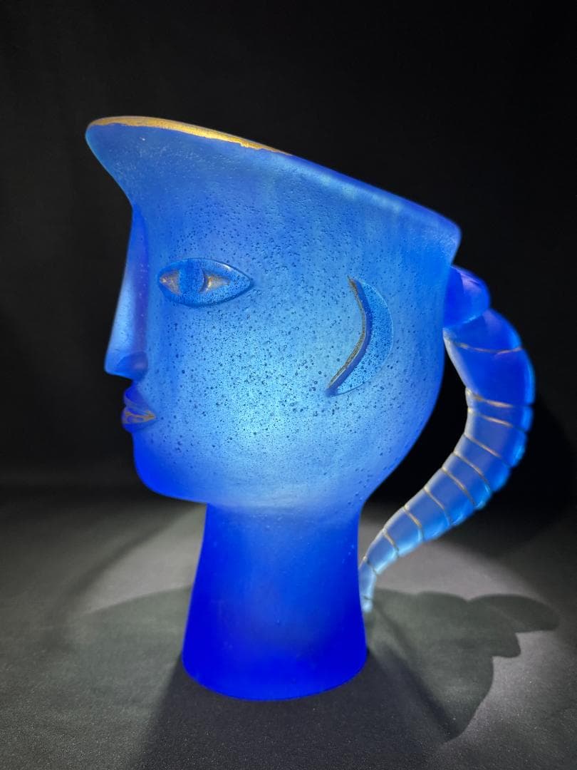 【工芸品】ジャン・コクトー＆ドーム社『La Reine Ino』 ピッチャー