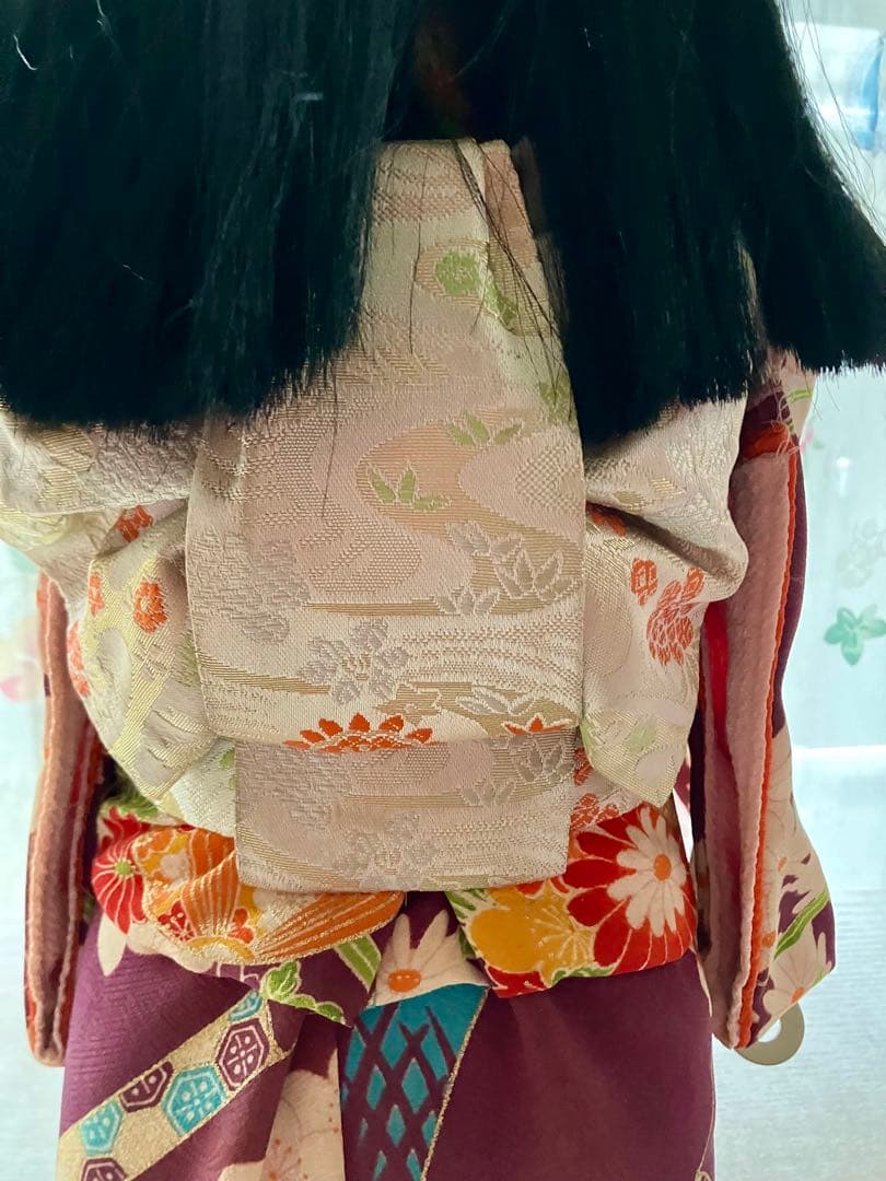 からくり茶運び人形　ゼンマイ仕掛け　少女人形