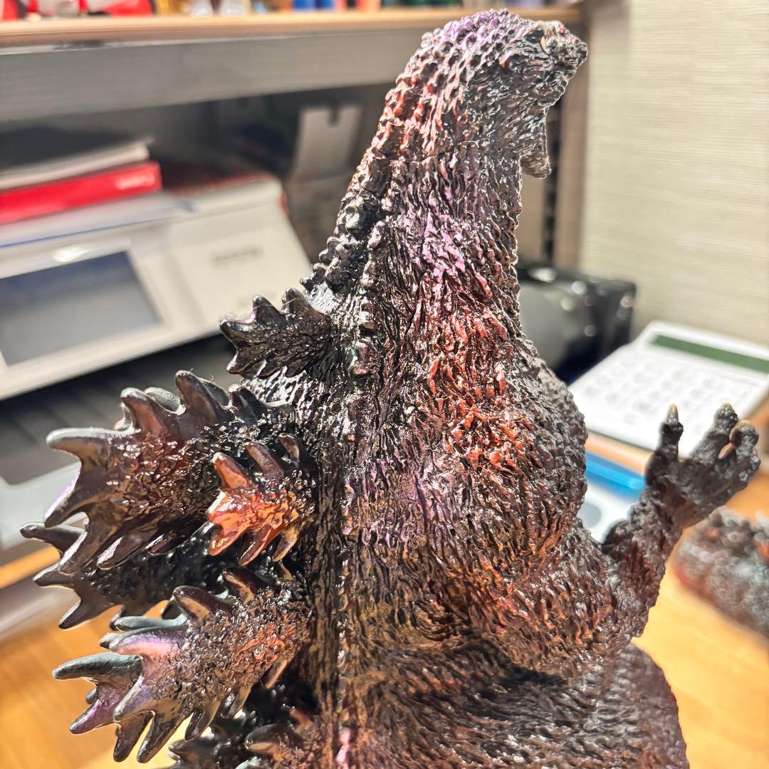 東宝30ｃｍシリーズ ラストシーン ゴジラ 後藤彩色所塗装 ワンオフ 酒井ゆうじ