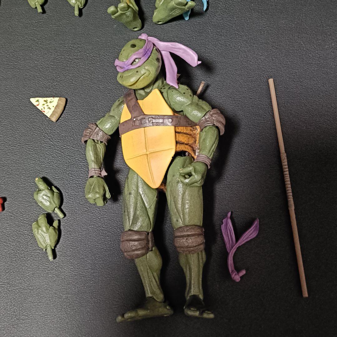 ミュータント・タートルズ アクションフィギュア 4体セット　ネカ　NECA
