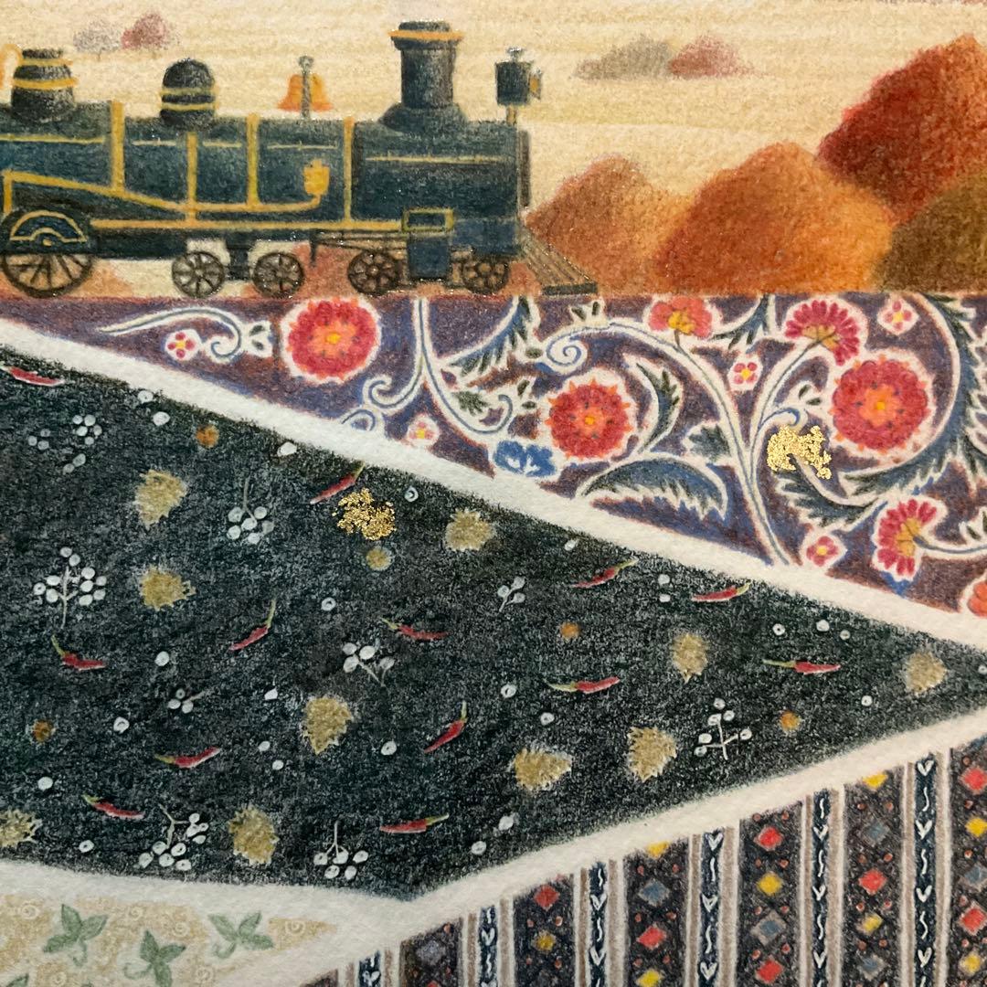 絵画・額縁・版画・渡辺美香子・夢の中へ・可愛い・お洒落・美術品・インテリア・雑貨