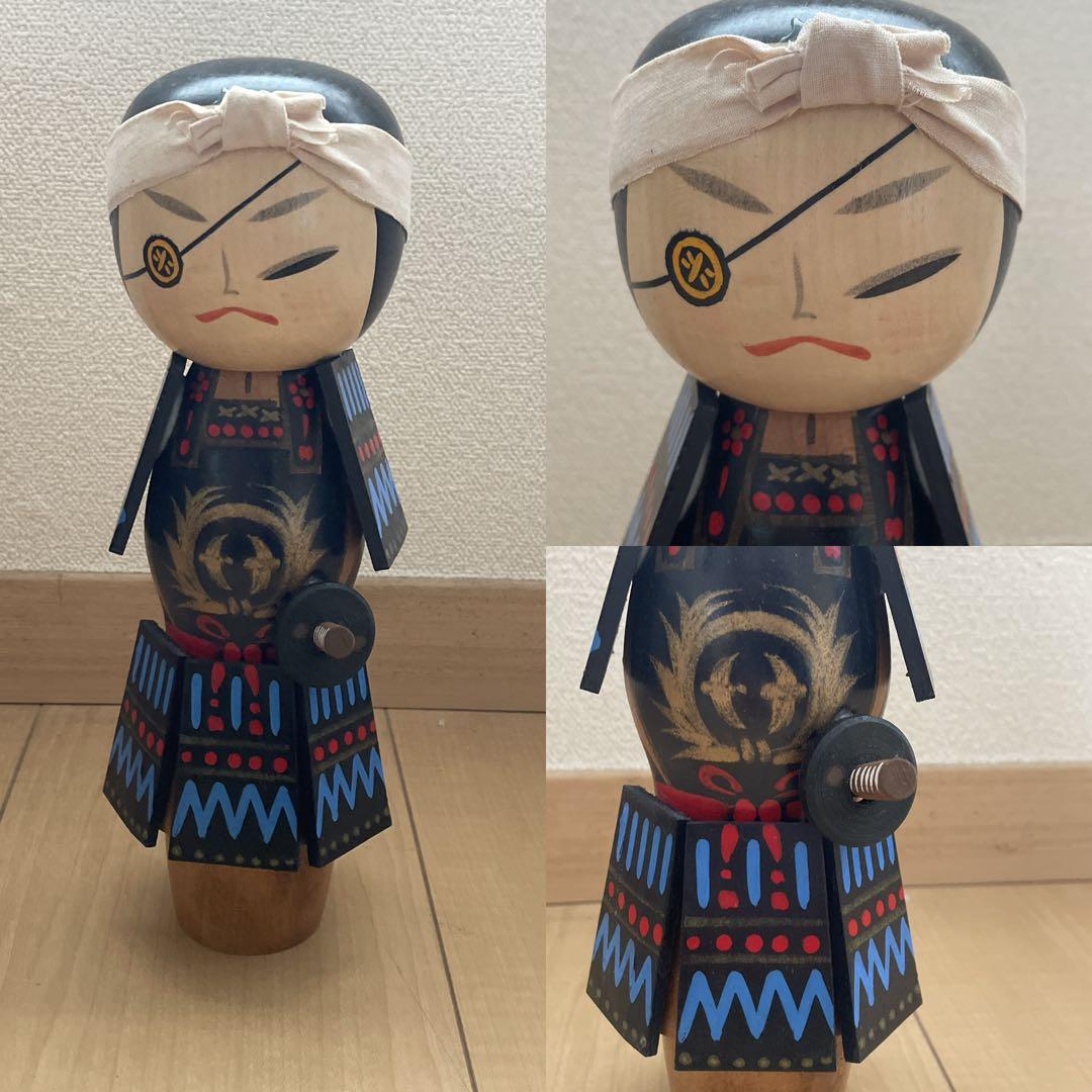 こけし6体　宮下はじめ　カワムラ工芸社