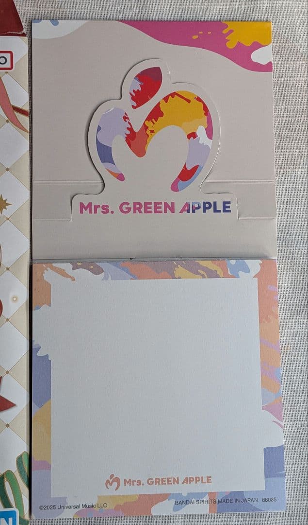 Mrs. GREEN APPLE　一番くじＡ.C.Ｅ.F．G.Hラストワン14点