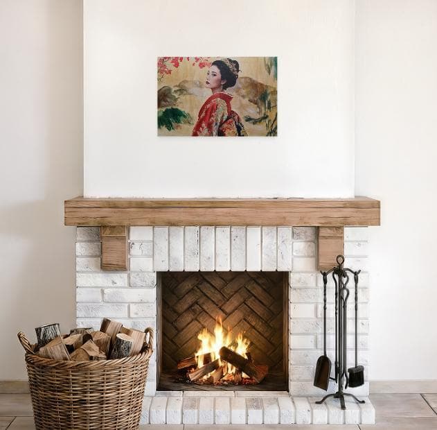 人物画#17 女性の肖像 油彩画 M25号 油絵