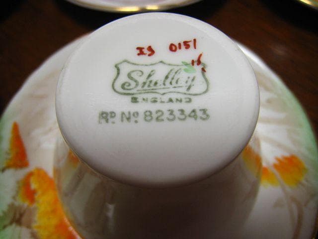 【限定価格】SHELLEY コーヒーカップ＆ソーサ― ポット他セット