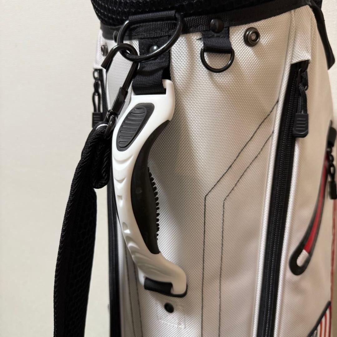 PsychoBunny サイコバニー キャディバッグ 美品 ホワイト系 軽量