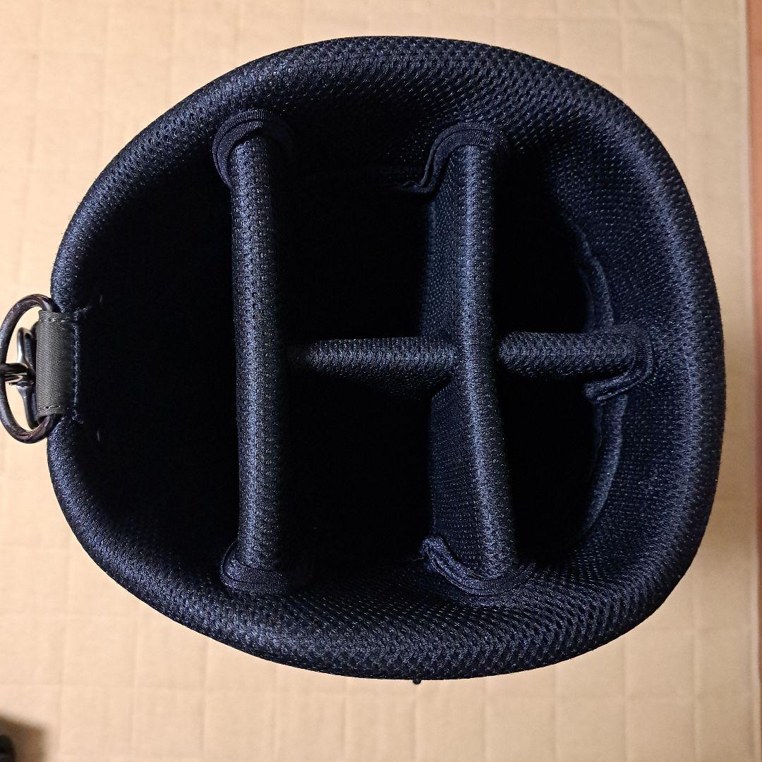 エピキュールキャディバッグ。フード付き、新品ネームプレート付き、9インチ。美品！