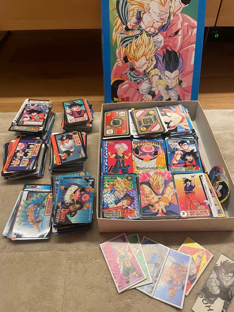 週末値下げ！約25年前のドラゴンボールカード 約1500枚 ボックス付き