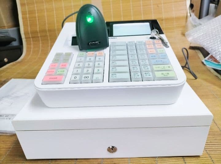 クローバーレジスター　JET-670上位スキャナ付き　PC連携　551009