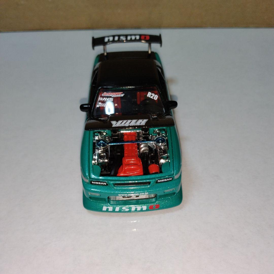 1/64 マッスルマシーン 5 シルビア S13 グリーン