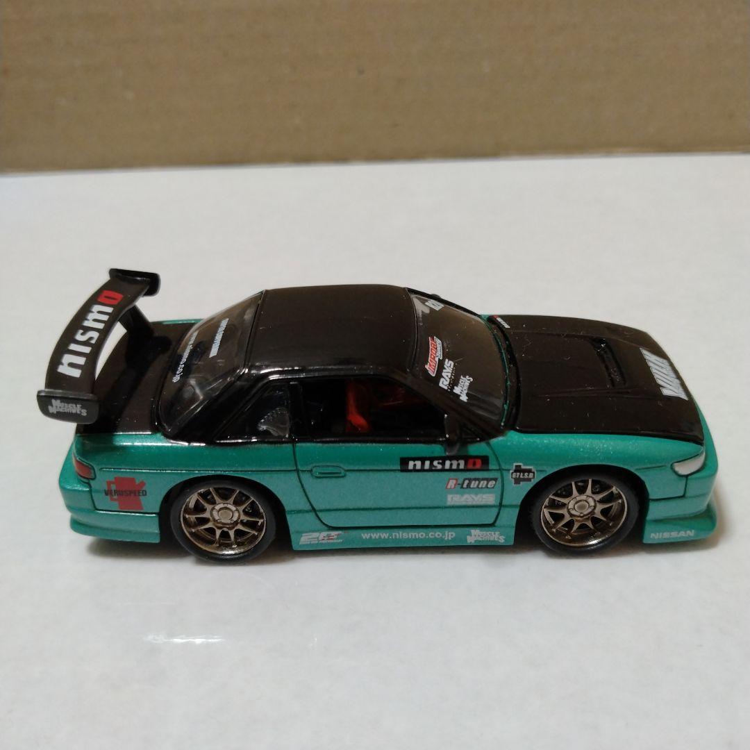 1/64 マッスルマシーン 5 シルビア S13 グリーン