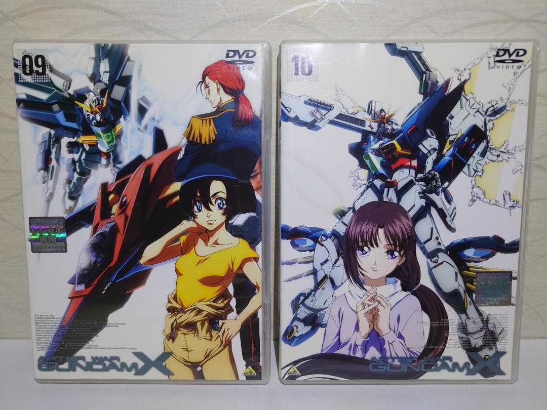 機動新世紀ガンダムX DVD 全10巻セット（レンタル版）