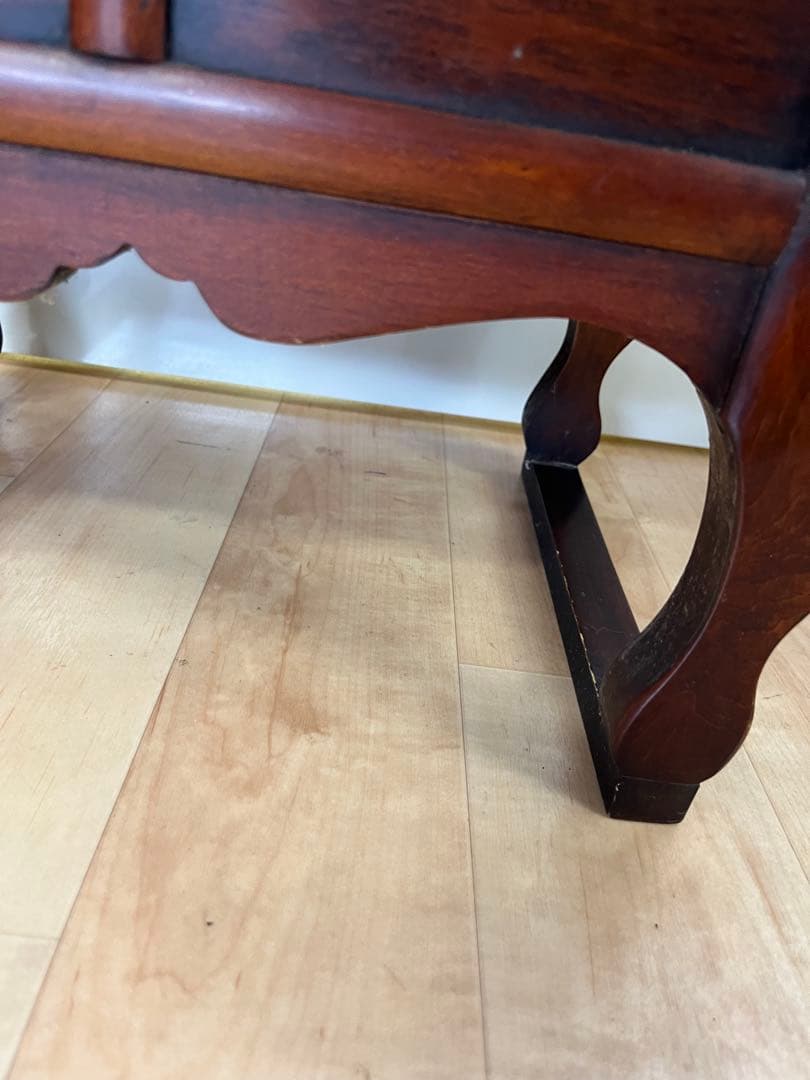 李朝家具 魚錠前付き 彫文字 ヤクジャン 薬箪笥 小引き出し 韓国朝鮮 古民具