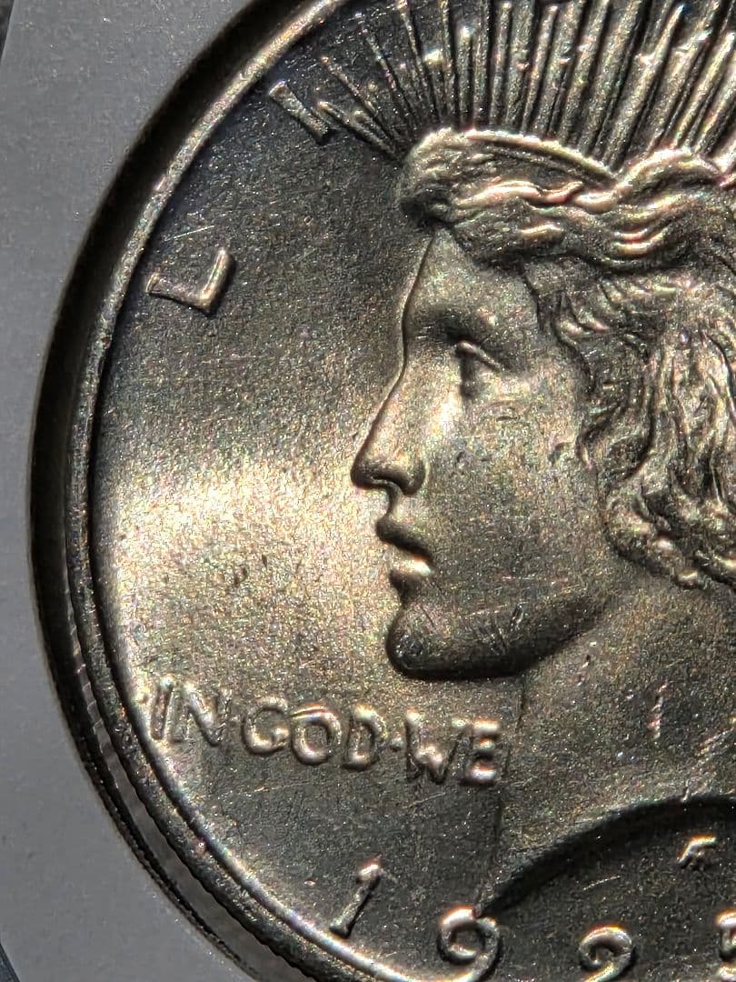 アメリカ合衆国　ピースダラー(1ドル)銀貨　1925