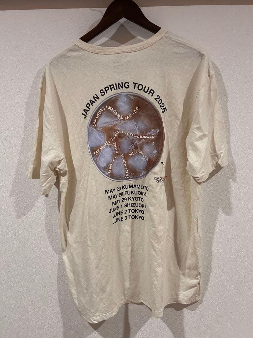 sam wilkes サムウィルクス　ツアーTシャツ