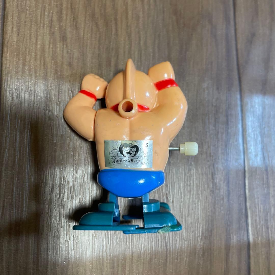 昭和レトロ　キン肉マン　ゼンマイ人形　ネジまき　1984年　バンダイ　日本製