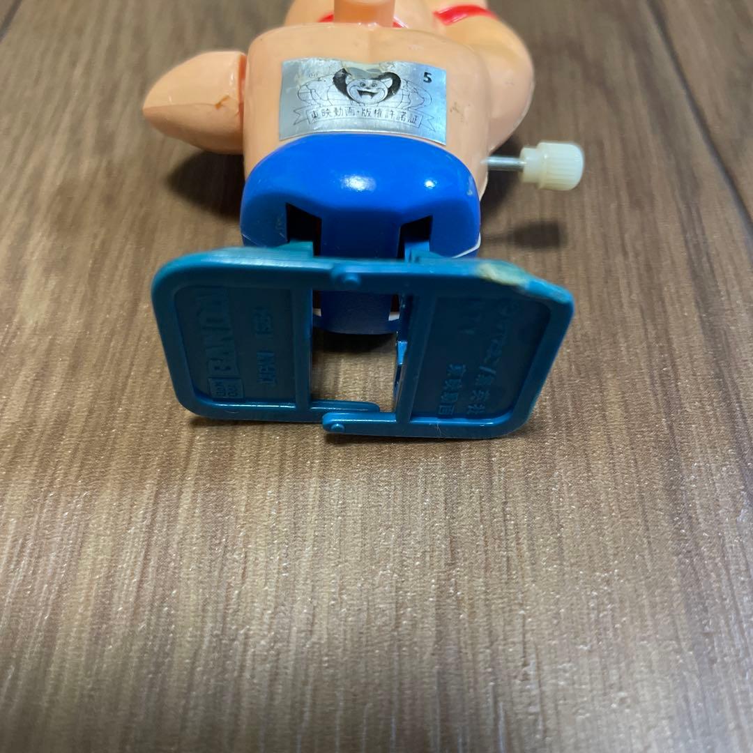 昭和レトロ　キン肉マン　ゼンマイ人形　ネジまき　1984年　バンダイ　日本製