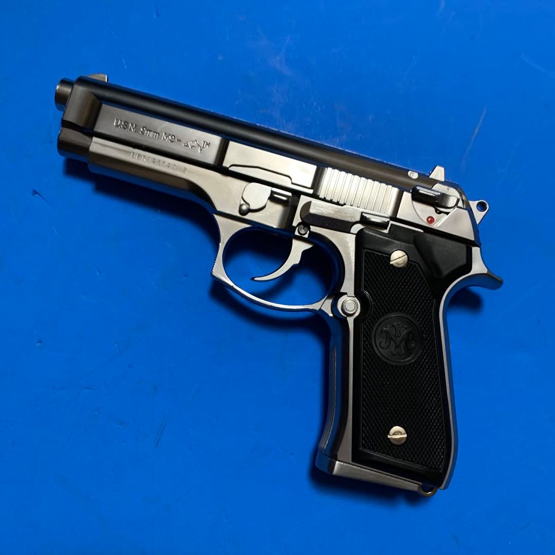 ⭕️◉マルシン U.S.N M9ドルフィン シルバーABS 樹脂 未発火モデルガン