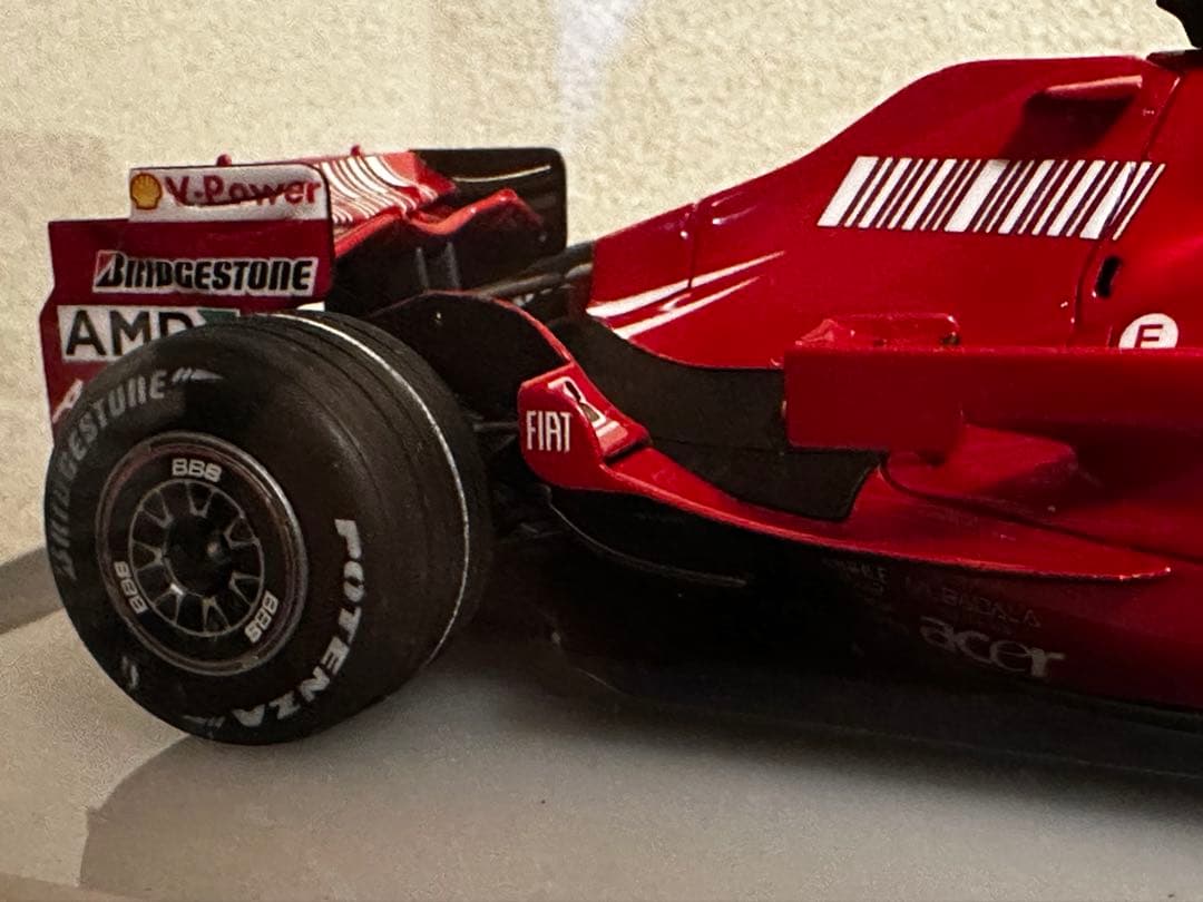 フジミ1/20 f2007 ブラジルGP k.ライコネン