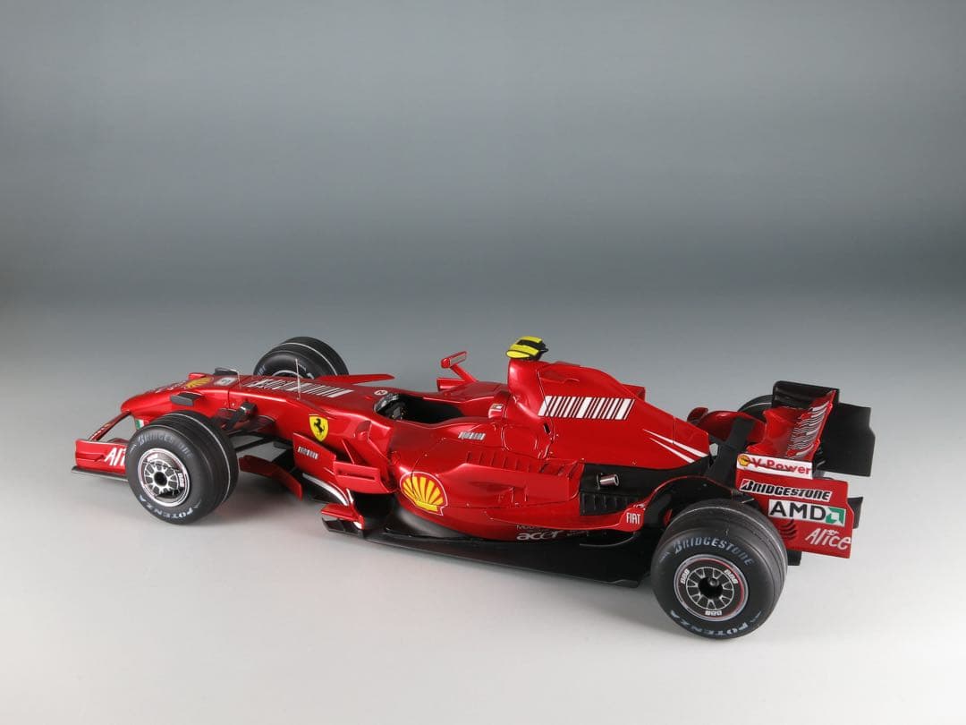 フジミ1/20 f2007 ブラジルGP k.ライコネン