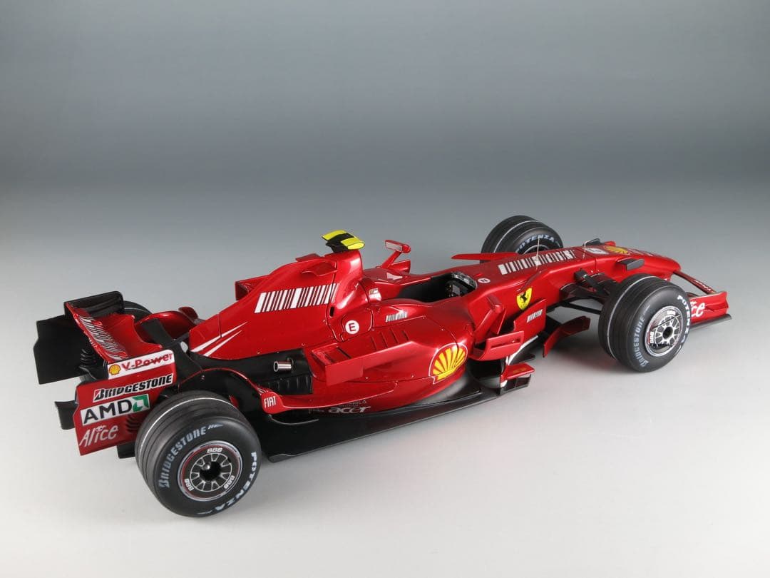 フジミ1/20 f2007 ブラジルGP k.ライコネン