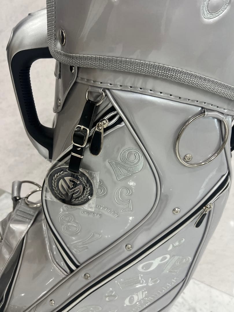 未使用品/フランク・ミュラー キャディバッグ/シルバー/非売品