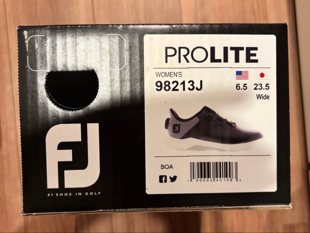 【新品•未開封】Foot Joy ゴルフシューズ PROLITE 23.5
