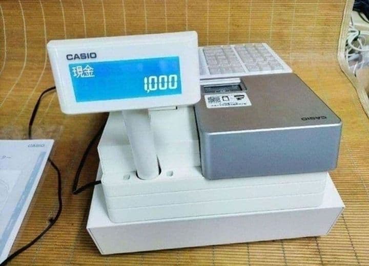 カシオレジスター　SR-CS550　スマホ連携Bluetooth　172080
