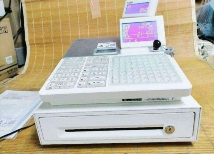 カシオレジスター　SR-CS550　スマホ連携Bluetooth　172080