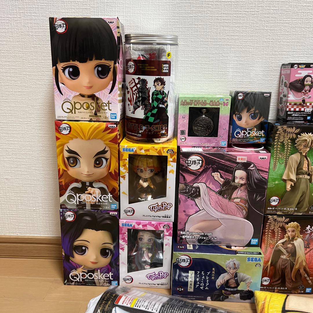 「未開封」鬼滅の刃 不死川実弥 ちょこのせフィギュア他セット Qposket