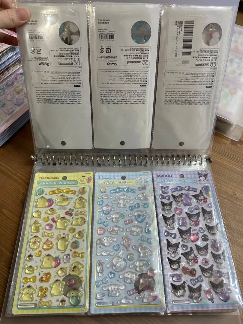 最終お値下げ！早い者勝ち！ボンボンドロップシール　シールまとめ売り！126点！