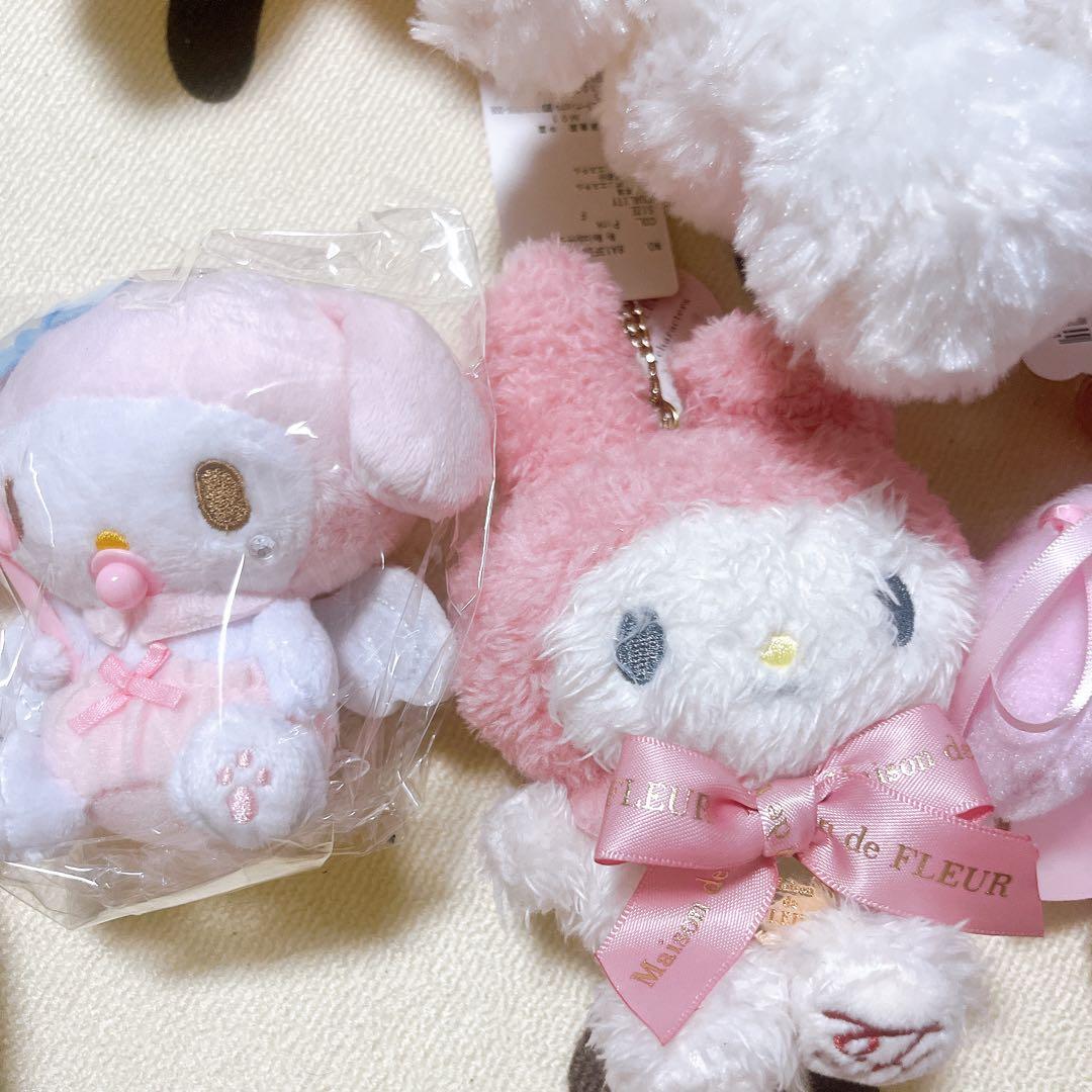 サンリオ　マイメロディ　まとめ 6点 マスコット ぬいぐるみ