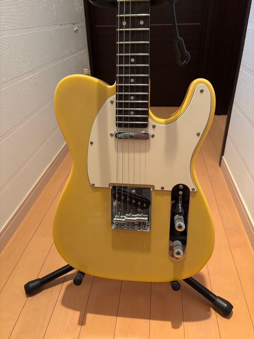 Bacchus テレキャスタータイプ エレキギター イエロー
