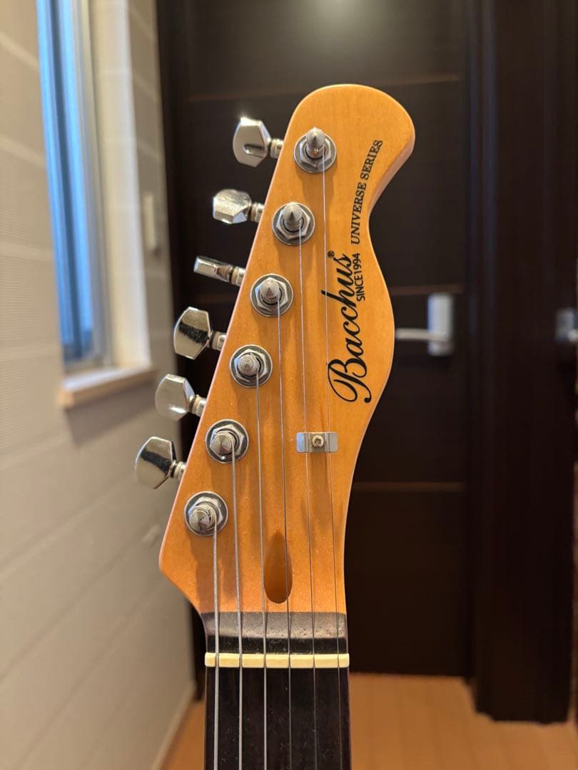 Bacchus テレキャスタータイプ エレキギター イエロー